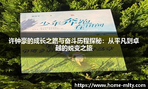 许钟豪的成长之路与奋斗历程探秘：从平凡到卓越的蜕变之旅