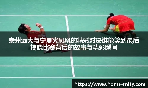 泰州远大与宁夏火凤凰的精彩对决谁能笑到最后揭晓比赛背后的故事与精彩瞬间